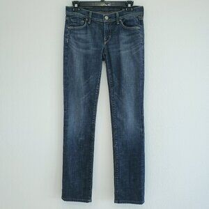 Citizens of Humanity Ava #142 Low Rise Straight Leg Jeans Demin sz 27